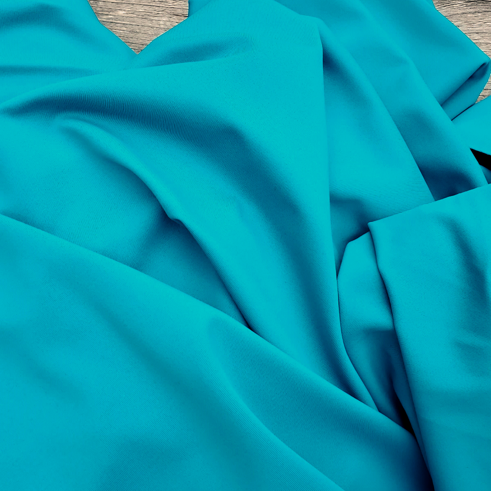 Lycra mat - Turquoise foncé x20cm