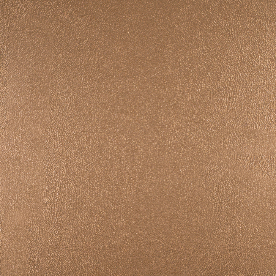 Coupon 50cm Simili cuir effet grainé - Camel métallisé