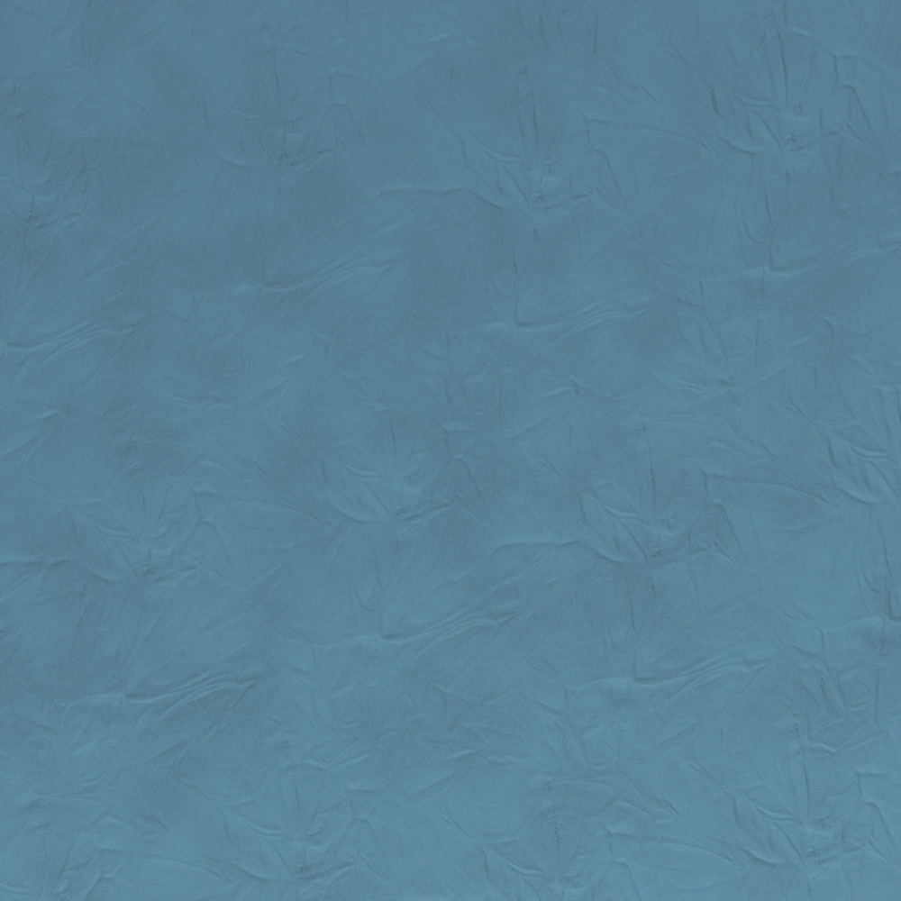 Coupon 50cm Simili cuir épais effet froissé  - Bleu glacier x20cm