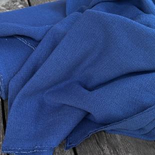 Etamine de coton lavé - Bleu jean foncé