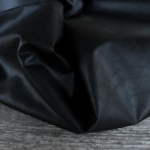Simili-cuir souple habillement - Noir