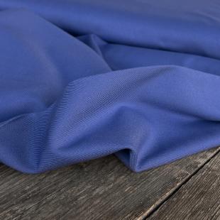 Tissu twill Bambou et polyester recyclé - Bleu lavande