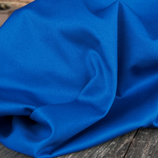 Gabardine coton légère - Bleu roi