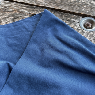 Jersey coton Oekotex - Bleu jean foncé