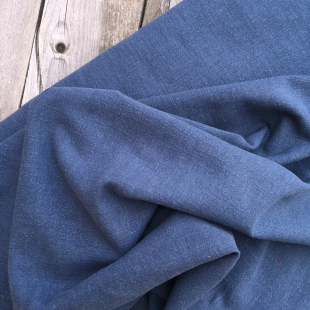 Lin lavé - Bleu jean foncé