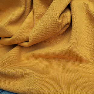 Maille tricot coton Baby knit - Moutarde foncé