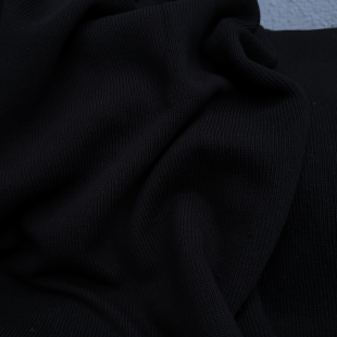 Maille tricot coton Baby knit - Noir