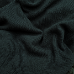 Maille tricot coton Baby knit - Vert bronze foncé