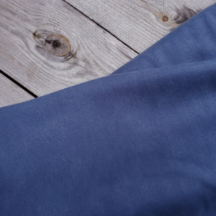 Tencel uni - Bleu jean