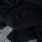 Maille tricot moelleuse unie - Noir