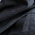 Tissu Viscose texturé - Noir x 20cm