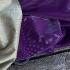 Tissu coupe vent imperméable "shiny" - Purple x 20cm