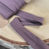 Biais jersey coton bio Gots - Mauve antique x 3m