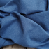 Bord côte tubulaire lurex Bleu jean x25cm