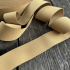 Elastique ceinture 40mm - Ocre x20cm