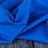 Gabardine coton stretch légère - Bleu roi x20cm