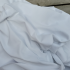 Tissu Jersey piqué coton / maille polo - Blanc Oekotex x20cm