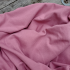 Tissu Jersey piqué coton / maille polo - Rose balai Oekotex x20cm