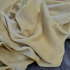 Jersey velours lisse Oekotex - Ocre jaune pâle x20cm