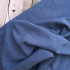 Coupon 28cm Lin lavé - Bleu jean foncé