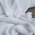 Maille tricot "Big knit"  - Blanc x20cm