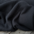Maille tricot "Big knit" - Noir x20cm