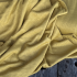 Maille tricot légère viscose et lin Oekotex - Banane x20cm
