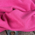 Maille tricot moelleuse unie - Fuchsia  x20cm