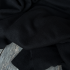 Maille tricot moelleuse unie - Noir x20cm