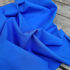Popeline coton bio GOTS - Bleu roi x10cm