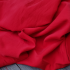 Tissu Viscose texturé - Rouge x 20cm