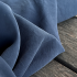 Tissu Viscose texturée légère - Bleu orage x 20cm