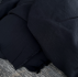 Tissu Viscose texturée légère - Noir x 20cm