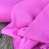 Tissu jersey coton gaufré Oekotex - Fuchsia clair x20cm