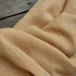 Tissu lin et coton Crinkle - Miel x20cm