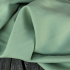 Tissu lyocell et lin - Vert tilleul x20cm